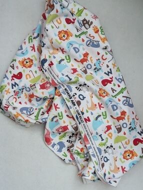 ON HOLD: Noah's Ark by Riley Blake Designs - Flannelette Fabric 45" x 56" long